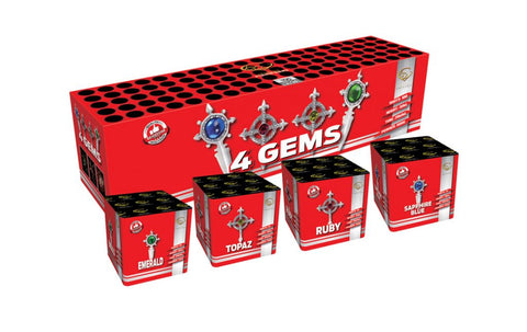 Gemstone Shot - 4 Gems Pack of 4