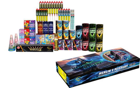 Gemstone Selection Pack - Merlin`s Mystery - 54 Piece